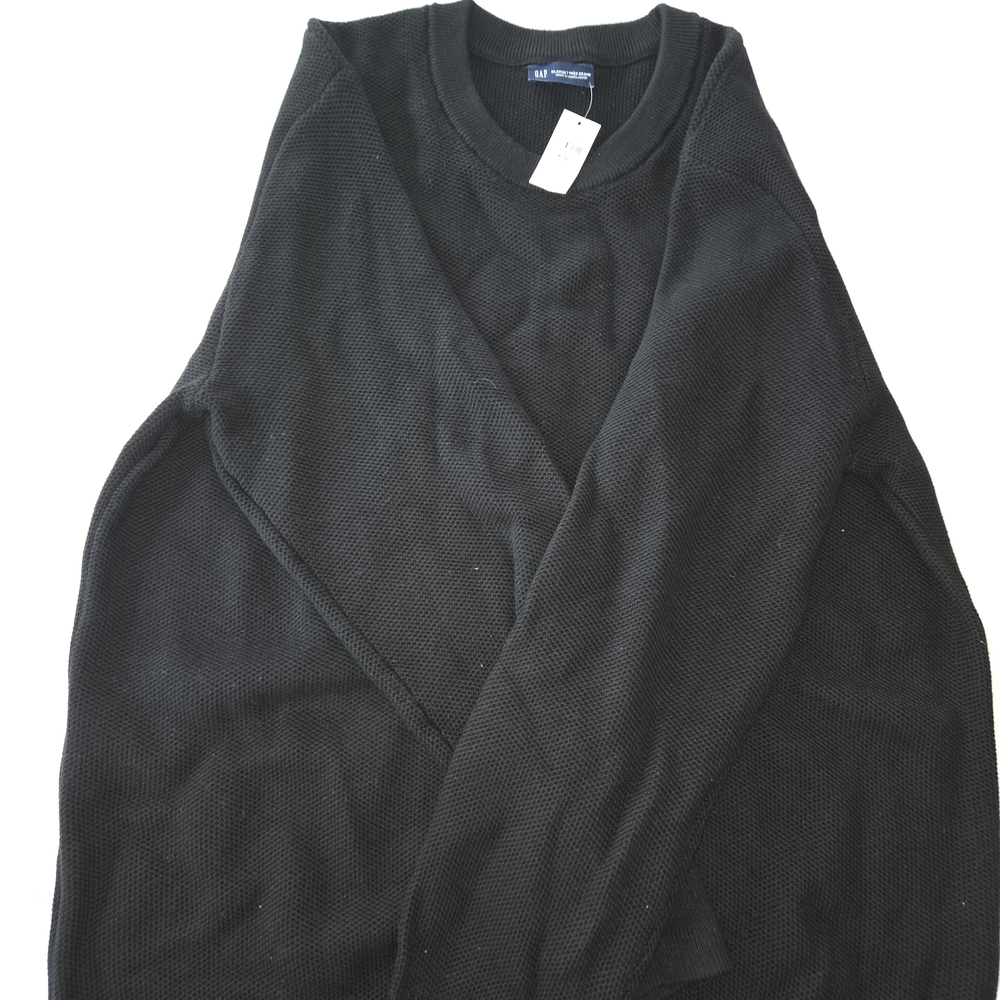 GAP Men's Crewneck Sweater - Black